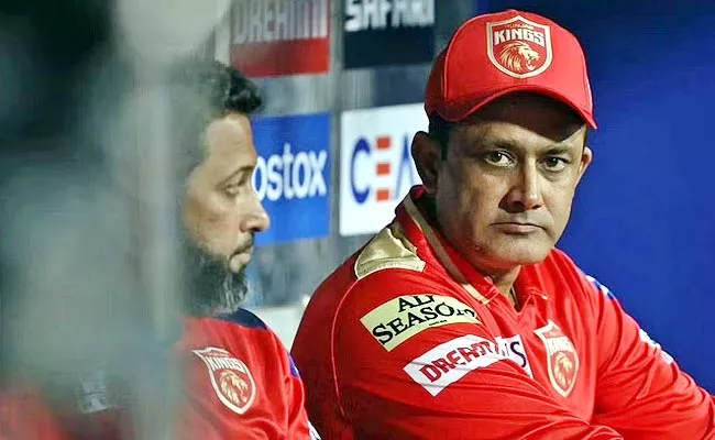 Report: Punjab Kings Not-Intrested Renew Anil Kumble Head Coach Contract - Sakshi