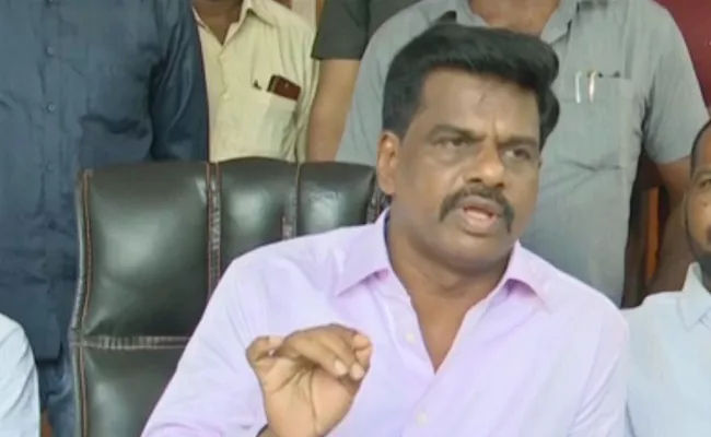 MP Gorantla Madhav Fires on Chandrababu Naidu, Yellow Media - Sakshi