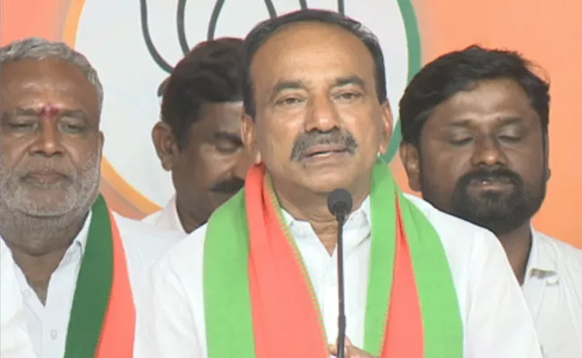 BJP MLA Eatala Rajender Comments On CM KCR - Sakshi