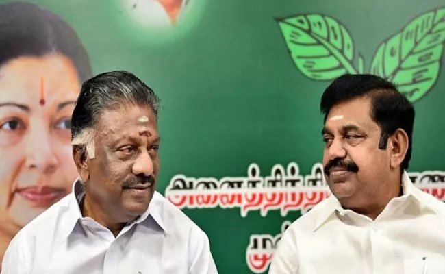 Palaniswami Rejected Panneerselvam Request At Tamil Nadu - Sakshi