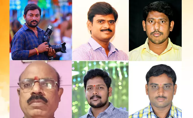 Sakshi Photographers Get Six Awards