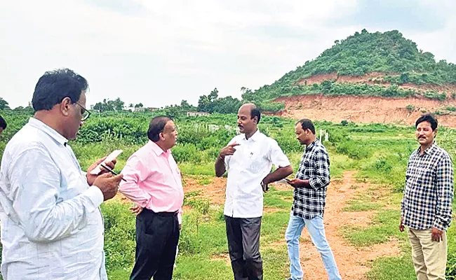 Palasa Kasibugga Municipality TDP Leaders Occupied 8 Acres Of Land - Sakshi