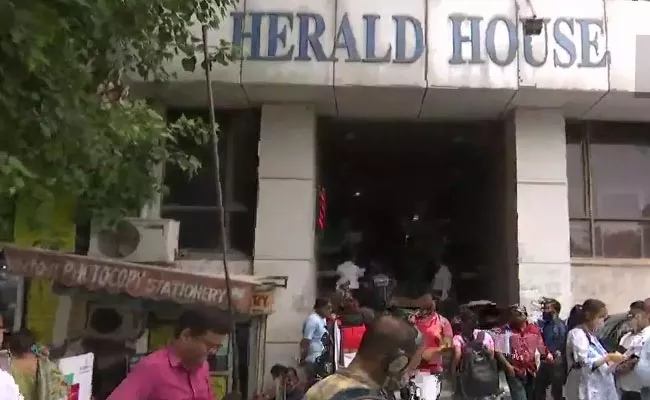 ED on Tuesday Carried Out Searches At Herald House In Delhi - Sakshi