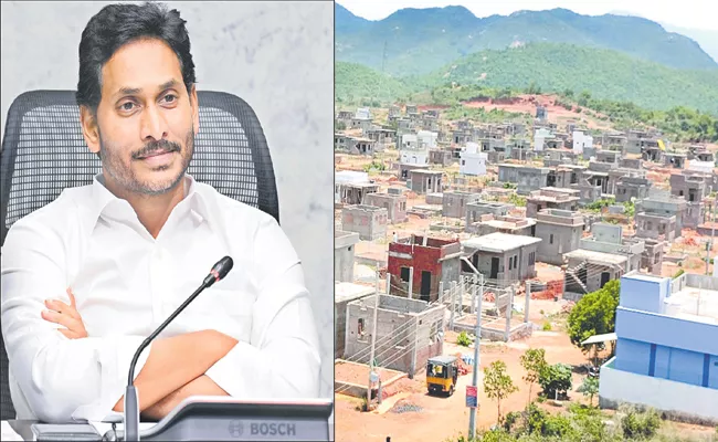 CM YS Jagan Mandate Officials On Housing Scheme Poor People - Sakshi