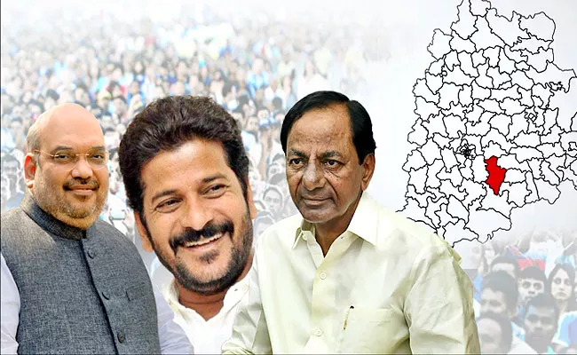 political parties queue to munugode - Sakshi