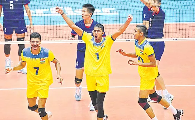 India Reaches semi Final U18 Volleyball Championship 2022 - Sakshi