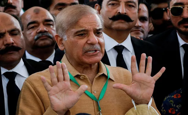 Want permanent peace with India says Pakistan PM Shehbaz Sharif - Sakshi