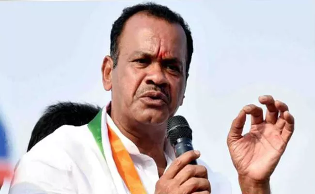 Komatireddy Venkat Reddy Writes Letter To Sonia Gandhi - Sakshi