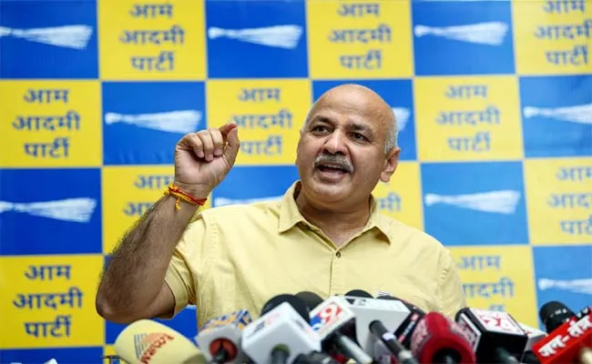 Manish Sisodia Said Received Message From BJP All Cases False - Sakshi