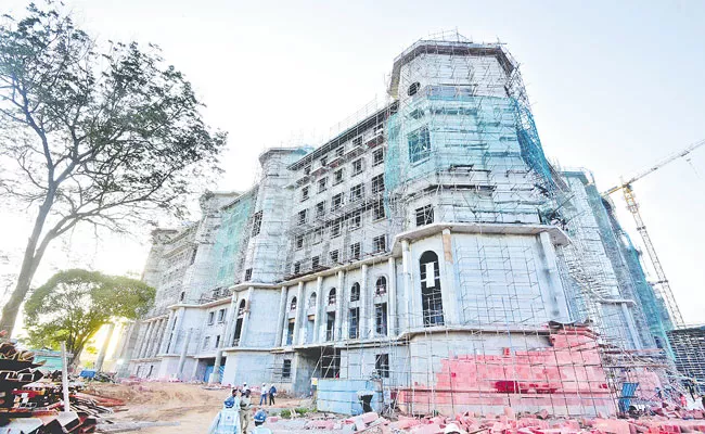 Telangana: New Secretariat Likely to Make Colour In White - Sakshi