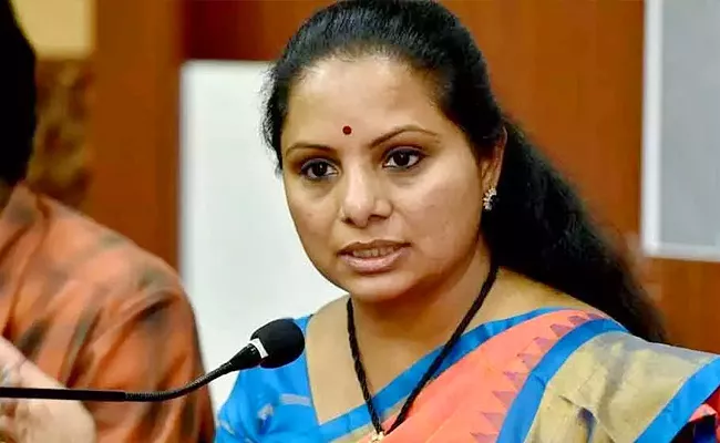 MLC Kavitha Will File Defamation Suit Against BJP Allegations - Sakshi