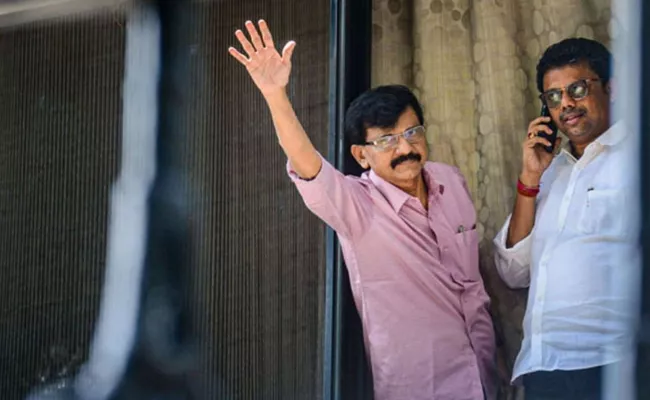 Shiva Sena MP Sanjay Raut Judicial Custody Extended - Sakshi