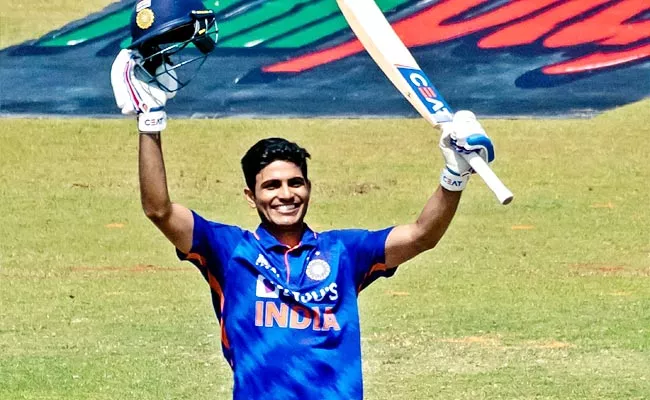 Shubman Gill Emotional Dedicates Maiden Century Father Lakhwinder Singh - Sakshi