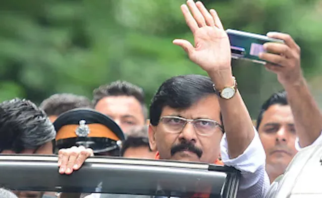 Shiv Sena MP Sanjay Raut judicial custody till September 5 - Sakshi