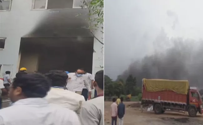 Reactor Blast In Chemical Factory At Veliminedu Nalgonda - Sakshi