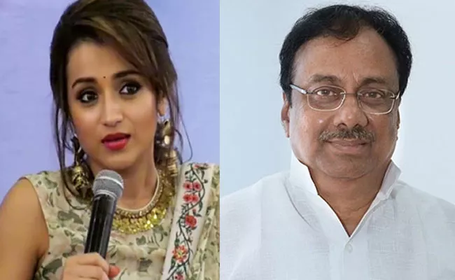 State Congress Party Ex President Elangovan Response On Trisha Political Entry - Sakshi