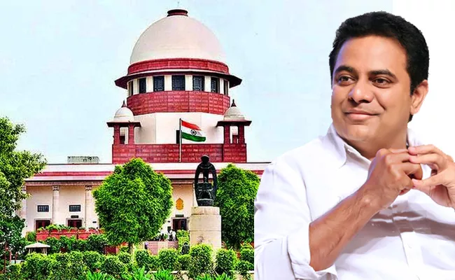 KTR Thanked CJI NV Ramana For Resolving Housing Of Journalists - Sakshi