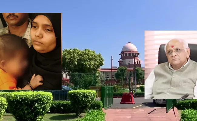 SC Notice To Gujarat Over Bilkis Bano Case Convicts Release - Sakshi