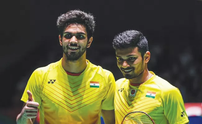 BWF World Badmintonship 2022: MR Arjun Dhruv Kapila Enters Into Quarterfinals - Sakshi