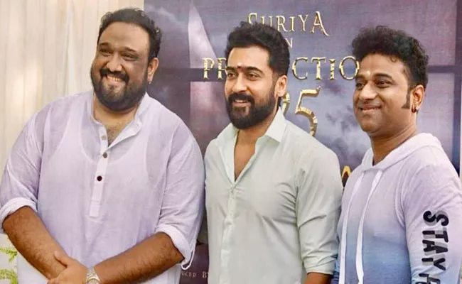 Suriya 42:Suriya Starts His New Movie With Director Siruthai Siva - Sakshi