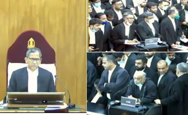 First Time Supreme Court To Live Stream Proceedings - Sakshi