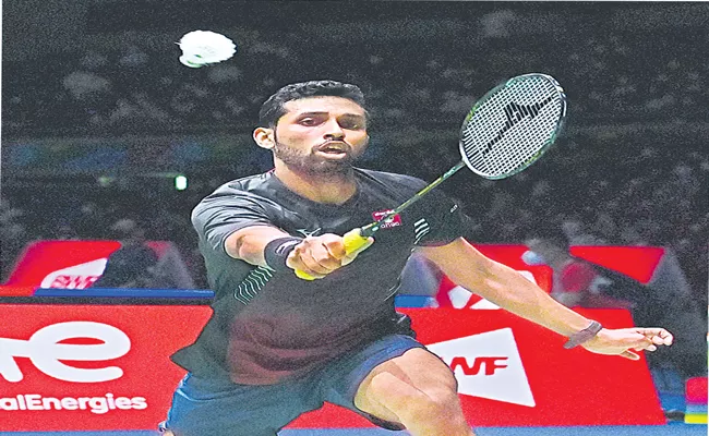 HS Prannoy beats Lakshya Sen to enter quarter-finals - Sakshi