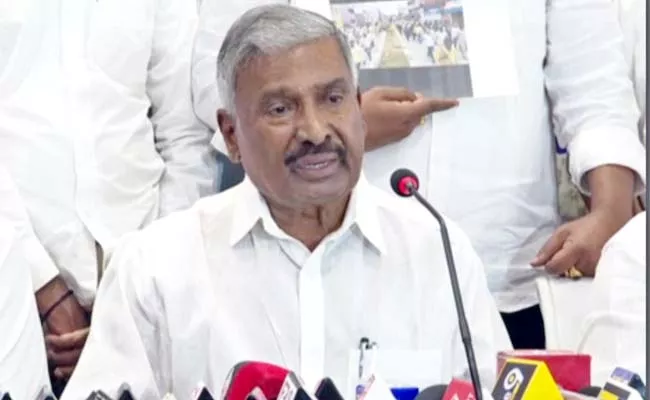 AP Minister Peddireddy Ramachandra Reddy Critisized Chandrababu - Sakshi