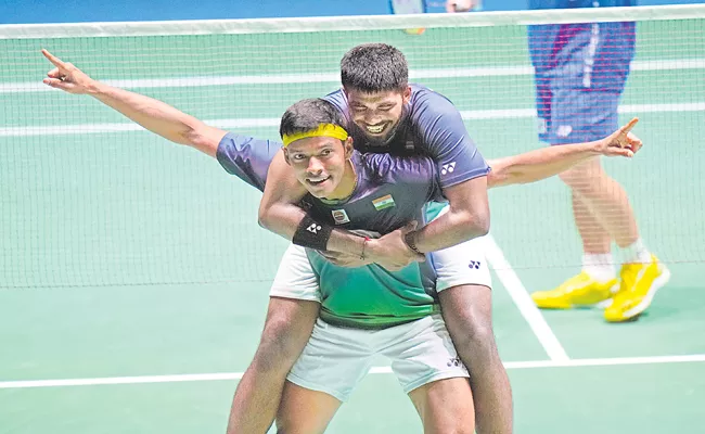 BWF2022: Satwiksairaj Rankireddy-Chirag Shetty Pair Enters Semi-final - Sakshi