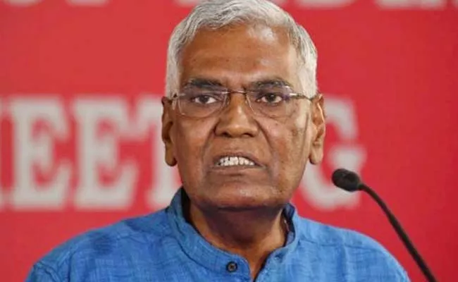 27th State Mahasabhalu CPI General Secretary D Raja Criticized BJP - Sakshi