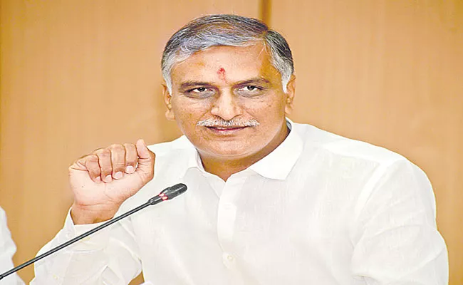 Telangana Minister Harish Rao Review Meet On Job Recruitment - Sakshi