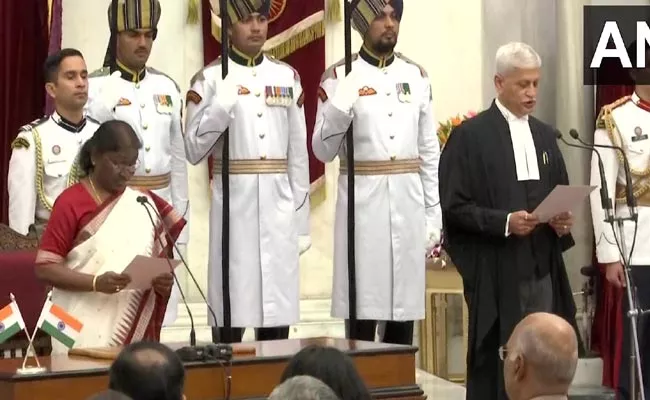 Justice UU Lalit Takes Oath As Chief Justice Of India - Sakshi