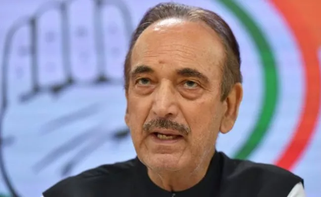 Ghulam Nabi Azad Resigns From Congress Party New Delhi - Sakshi