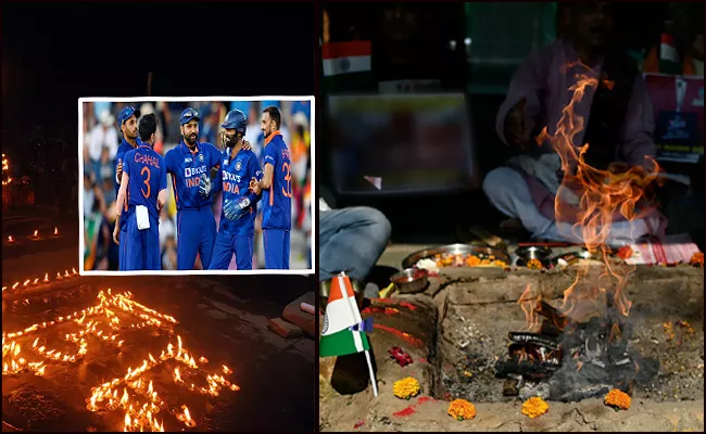 Huge Amount Betting IND VS PAK Clash Asia Cup 2022 Doing Puja-India Win - Sakshi