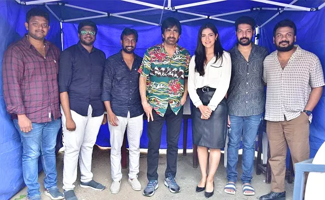 Athrva Title Logo And Motion Poster Released By Raviteja - Sakshi