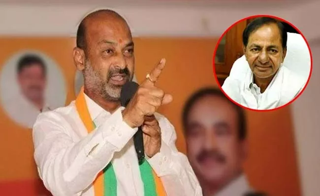 BJP Chief Bandi Sanjay Counter Attack To CM KCR - Sakshi