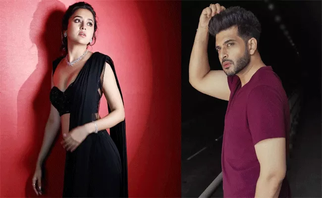 Karan Kundrra Reacts On His Viral Soft Kiss Video With Tejasswi Prakash - Sakshi