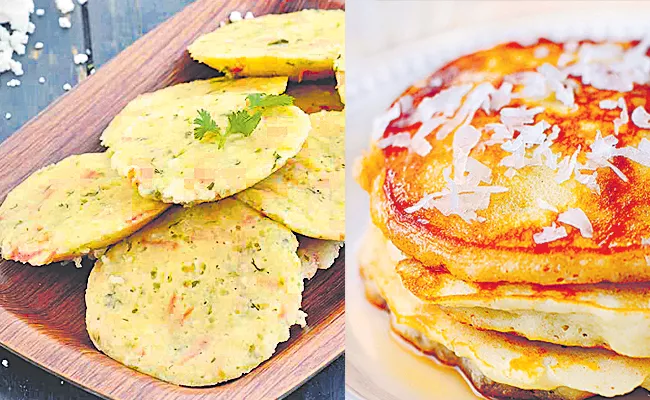 Recipes In Telugu: How To Prepare Vegetable Idli And Coconut Pancakes - Sakshi