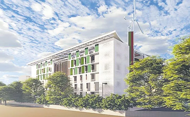 First NetZero Building Being Prepared In Hyderabad - Sakshi