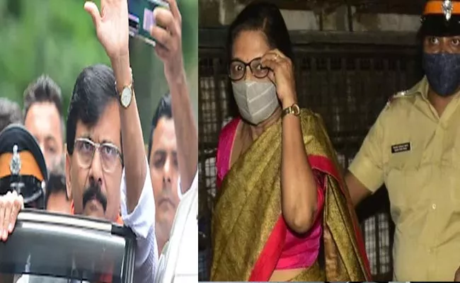 Sanjay Raut Wife Varsha Receives ED Summons Custody Extended - Sakshi