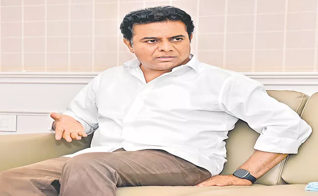 Minister KTR Orders To Officers Over New Constructions In Flooded Areas - Sakshi