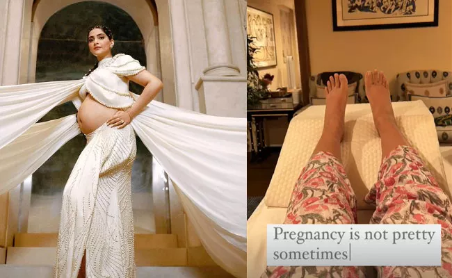 Sonam Kapoor: Pregnancy Is Not Pretty Sometimes - Sakshi