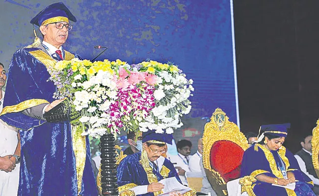 Osmania University To Confer Honorary Doctorate To  CJI N V Ramana - Sakshi