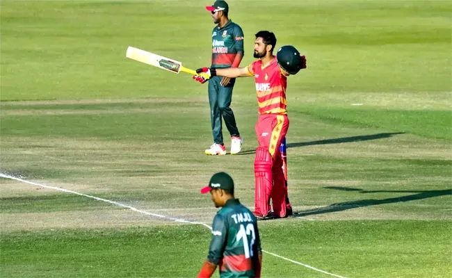 Zimbabwe Got First Win After 9-Years Harare Home Ground Vs BAN 1st ODI - Sakshi