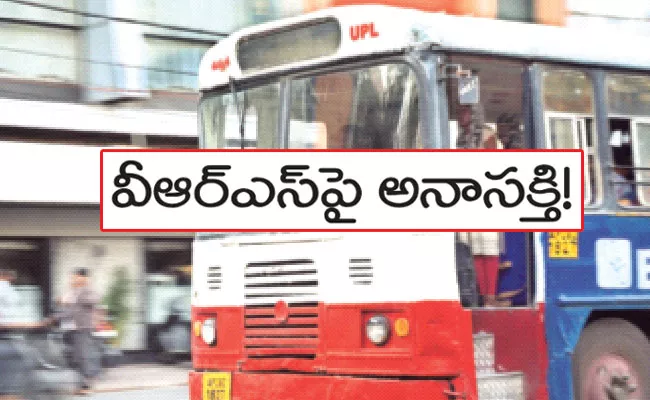 Hyderabad: Poor Response to Voluntary Retirement in TSRTC - Sakshi