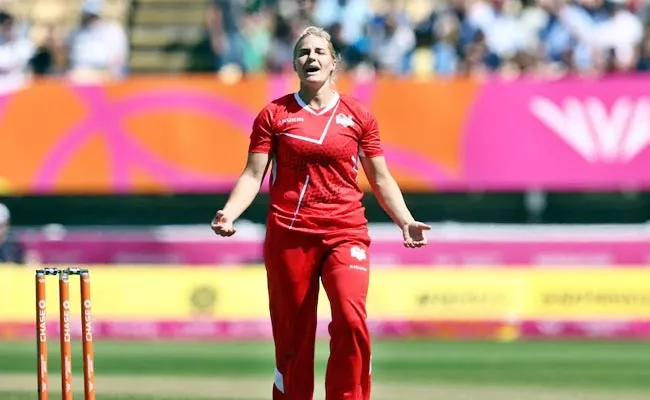 CWG 2022: England Katherine Brunt Reprimanded Breaching ICC Code Conduct - Sakshi