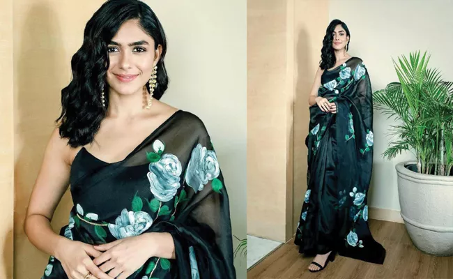 Fashion: Mrunal Thakur In Picchika Brand Saree Price And Design Details - Sakshi