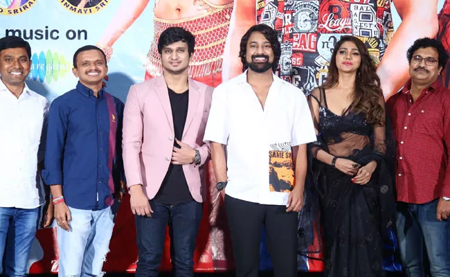 Hero Nikhil Launched Varun Sandesh Diamond Raja Movie Song - Sakshi