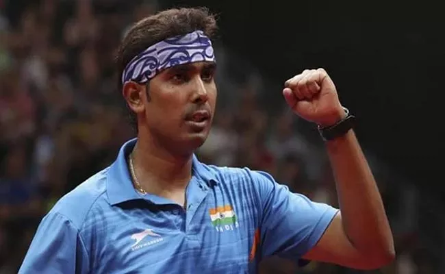 Achanta Sharath Kamal clinches gold in mens singles TT IN CG 2022 - Sakshi