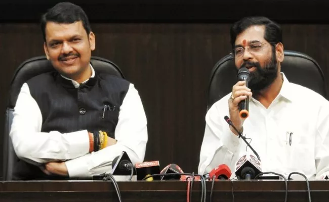 Oppositions Fires On Eknath Shinde Government For Cabinet Expansion - Sakshi