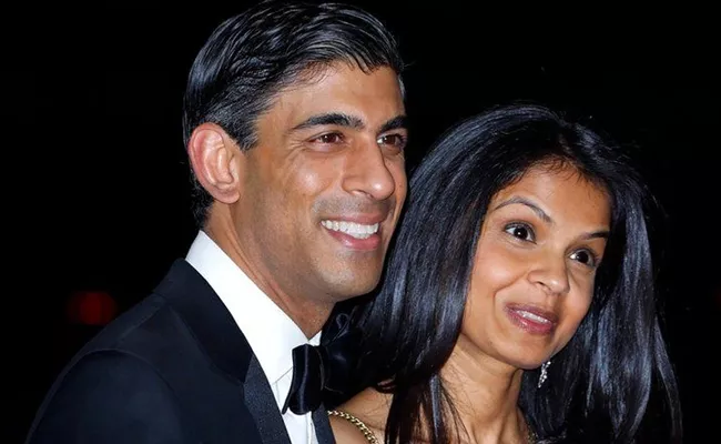 Rishi Sunak On His Wife Akshata Murthy - Sakshi